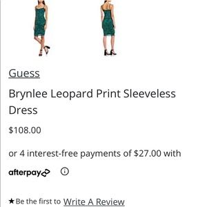 Leopard dresses